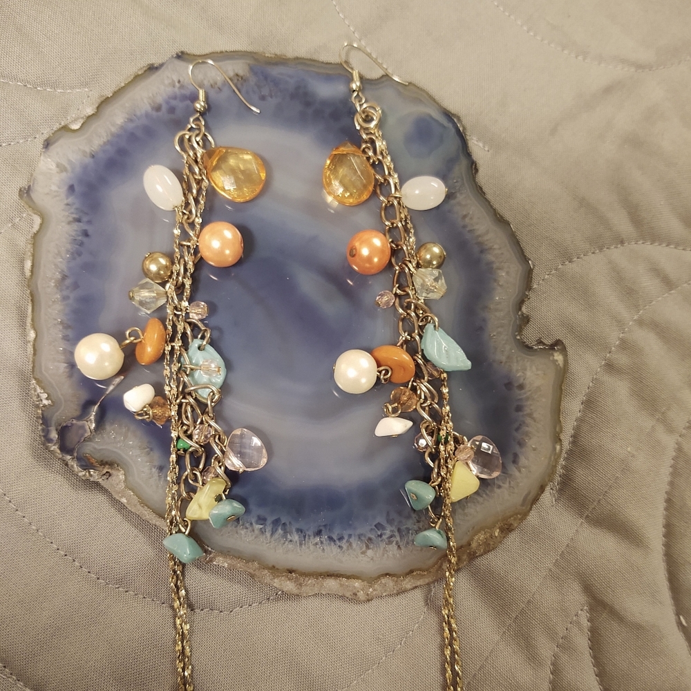 Retro Dangly Earrings